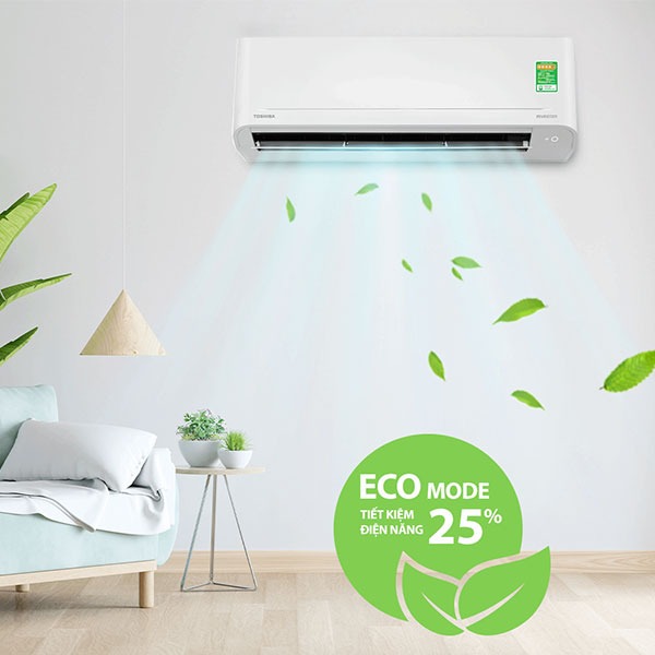 Chế độ Eco giảm tiêu thụ điện năng lên đến 25%